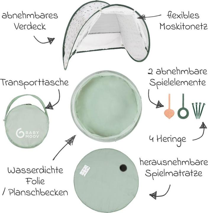 Produktbild Babymoov Aquani Parasol 3in1