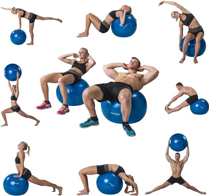 Image du produit Tunturi Gym Ball - Gymnastikball Sitzball 90 cm (90 cm)