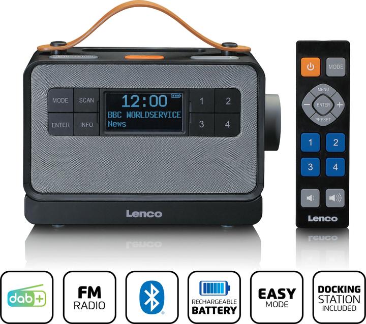 Actual product image Lenco PDR-065 (DAB+, FM, Bluetooth)