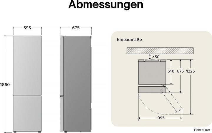 Produktbild LG GBV3100CPY (344 l)