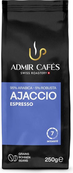 Image du produit Admir Cafés Ajaccio (250 g, Torréfaction foncée)