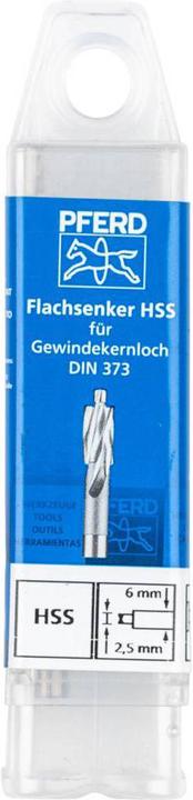 Produktbild Pferd FLS HSS DIN 373 6,0 GKL 25203114 Flachsenker 6 mm HSS 1 St. (6 Millimeter)