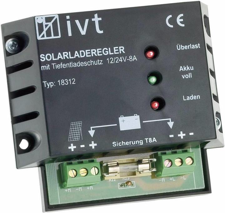 Produktbild IVT Laderegler Shunt PWM 12 V, 24