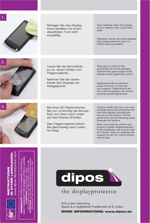 Image du produit Dipos Film de Protection d’écran Crystalclear (1 pièce(s), Samsung Galaxy Note 10 Plus)