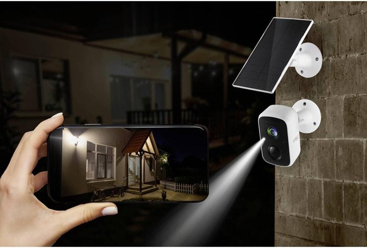 Produktbild Technaxx Outdoor IP-Kamera, Solar, Nachtsicht, FullHD (2560 x 1440 Pixels)