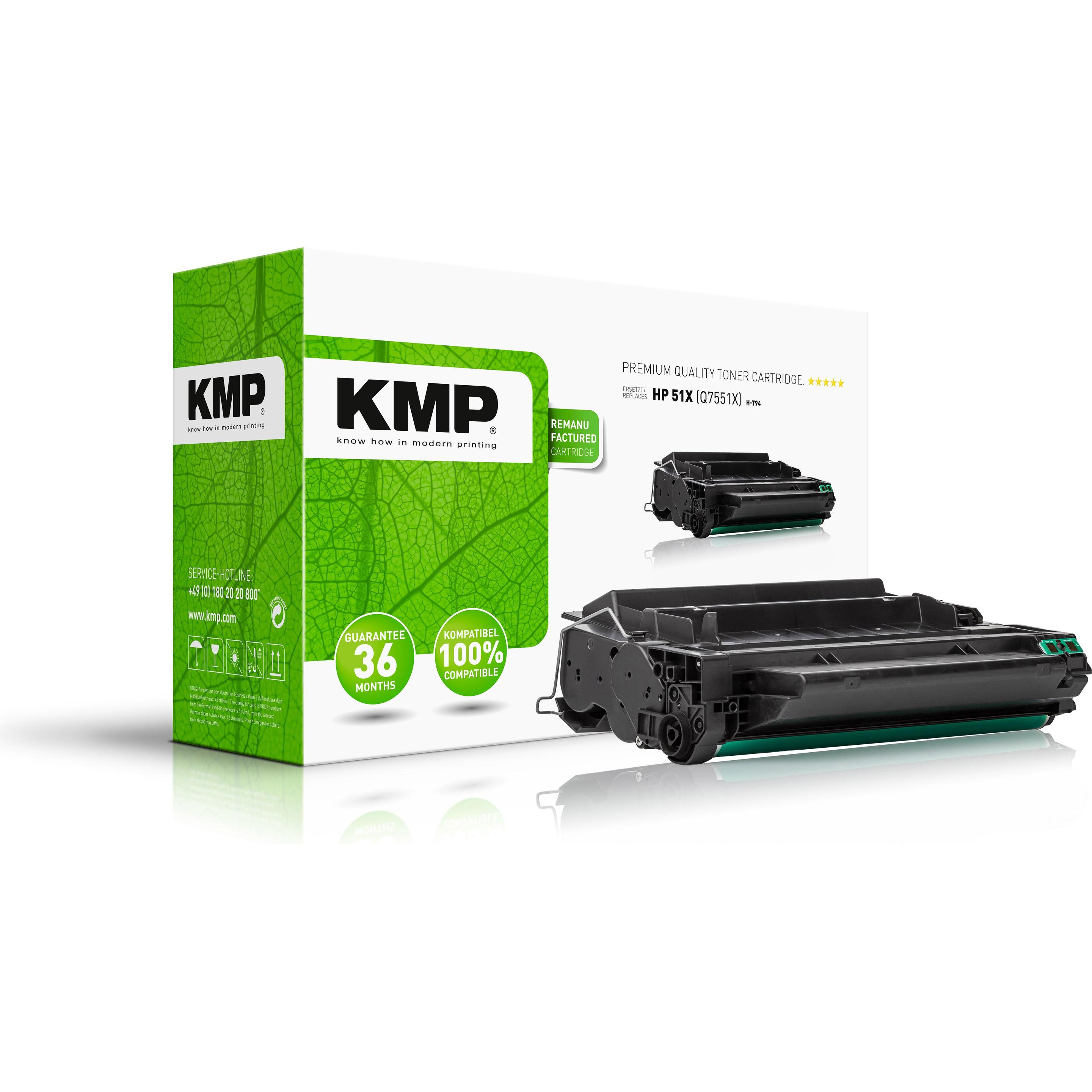 KMP, Toner, Toner ersetzt HP51X (Q7551X)