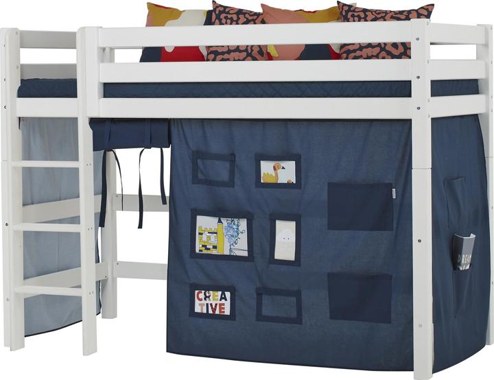 Produktbild Hoppekids Hoppekids-Leiter für ECO Luxury Mittelhochbett, gerade, weiss