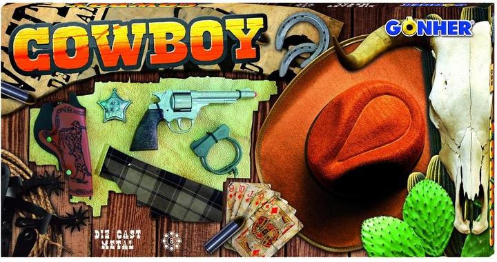 Produktbild Gonher Cowboy Playset with hat, 880/0