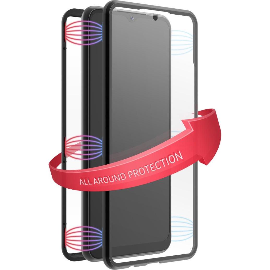 Thumbnail - Black Rock 360° Glass (Samsung Galaxy A22 5G), Smartphone Hülle, Schwarz