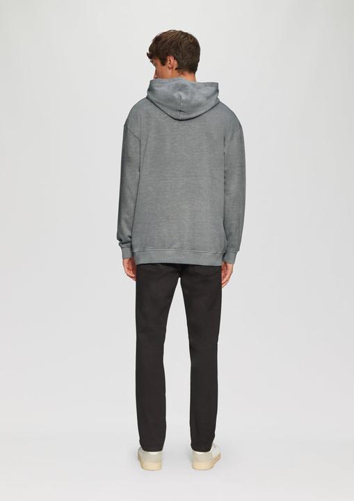 Produktbild S.Oliver Sweatshirt Hoodie mit Flammgarn-Struktur im Relaxed Fit (XXL)