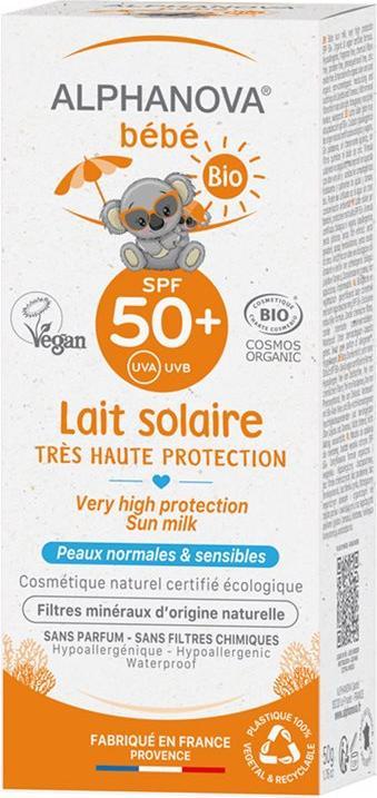 Produktbild Alphanova Sonnenmilch (Sonnenmilch, SPF 50+, 50 ml, 50 g)