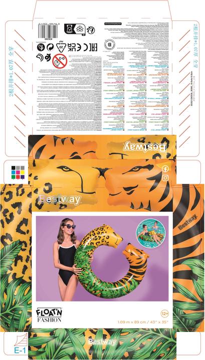 Productafbeelding Bestway Jungle Dream Split Zwembuis 1,09 m x 89 cm
