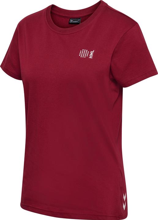 Actual product image hummel hmlCOURT COTTON T-SHIRT S/S WOMAN (XS)