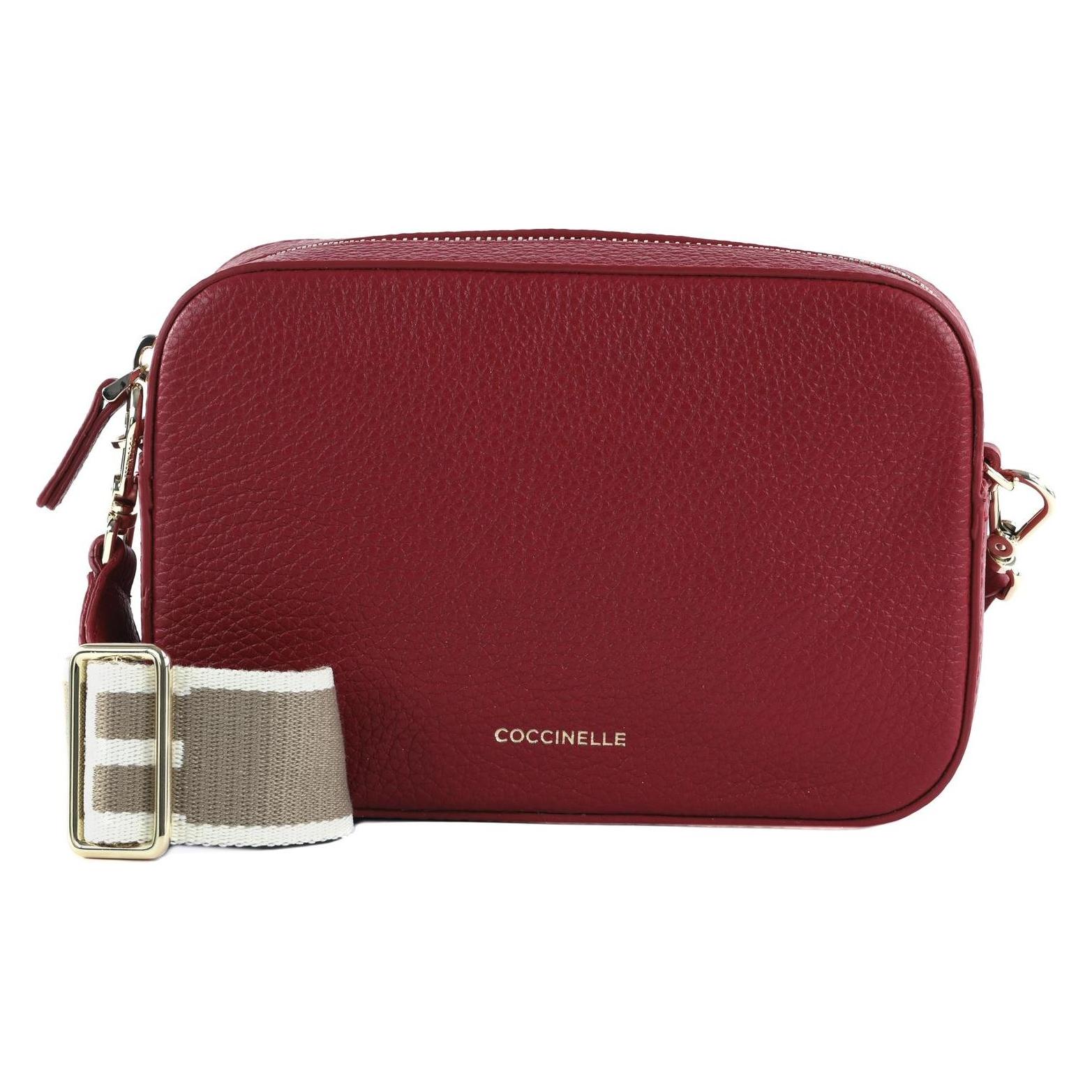 Coccinelle, Vrouwen, Handtas, Tebe Crossover Bag, Rood