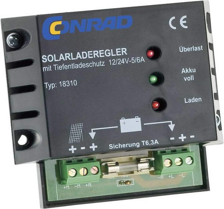 Charge controller 18310 PWM 12 V, 24