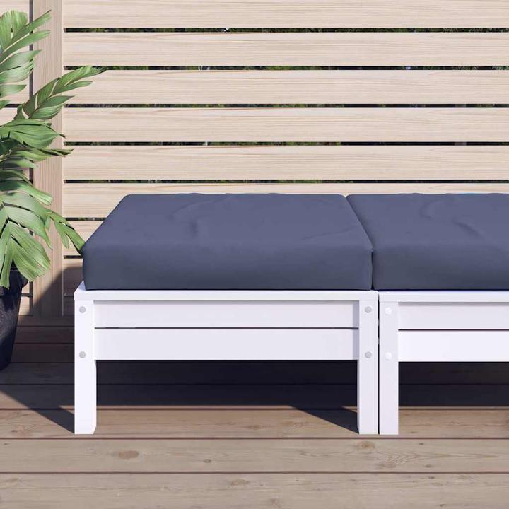 Image du produit vidaXL Ensemble salon de jardin 10 pièces avec coussins (60 x 60 x 60 x 10 cm)