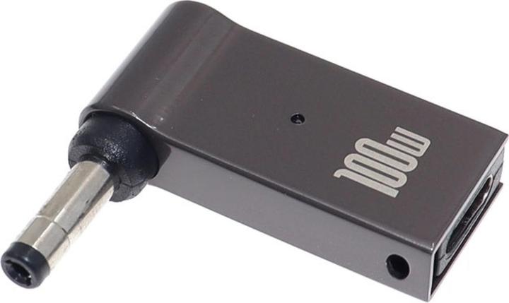 Produktbild PowerGuard USB-C to Notebook Charger Adapter DC Barrel 4.0 x 1.7mm (100 W)