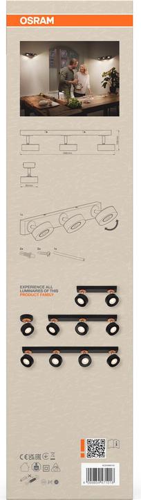 Produktbild Osram DECOR SPOT PLUTO BLACK 3 Spot (960 lm)