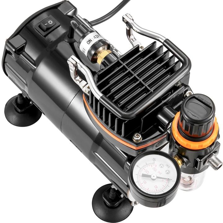 Actual product image Vevor Dual Action Airbrush Spray Gun Set