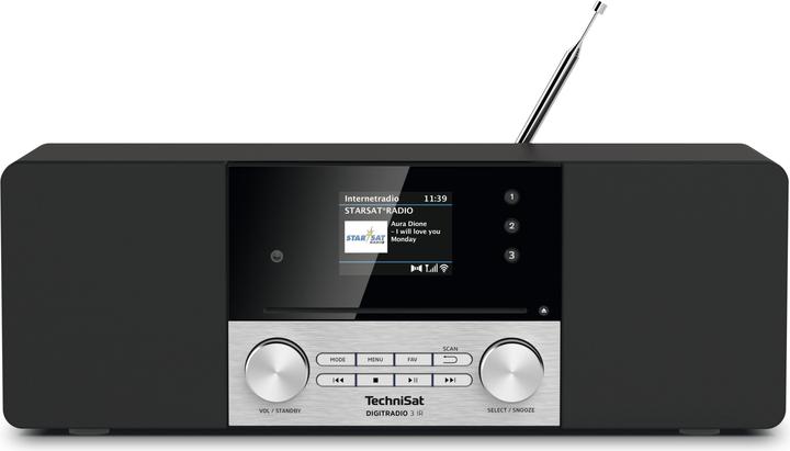 Image du produit TechniSat DigitRadio 3 IR (FM, DAB+ DAB, Webradio, Bluetooth, WiFi)