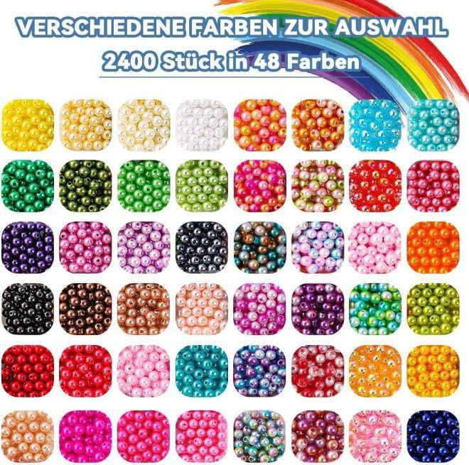 Produktbild MU Classic Kinder Perlen Schmuck DIY für Armband und Kette