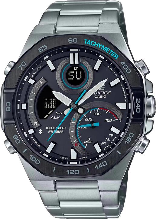 Produktbild Casio Edifice - ECB-950DB-1AEF (Chronograph, Analoguhr, 48 mm)