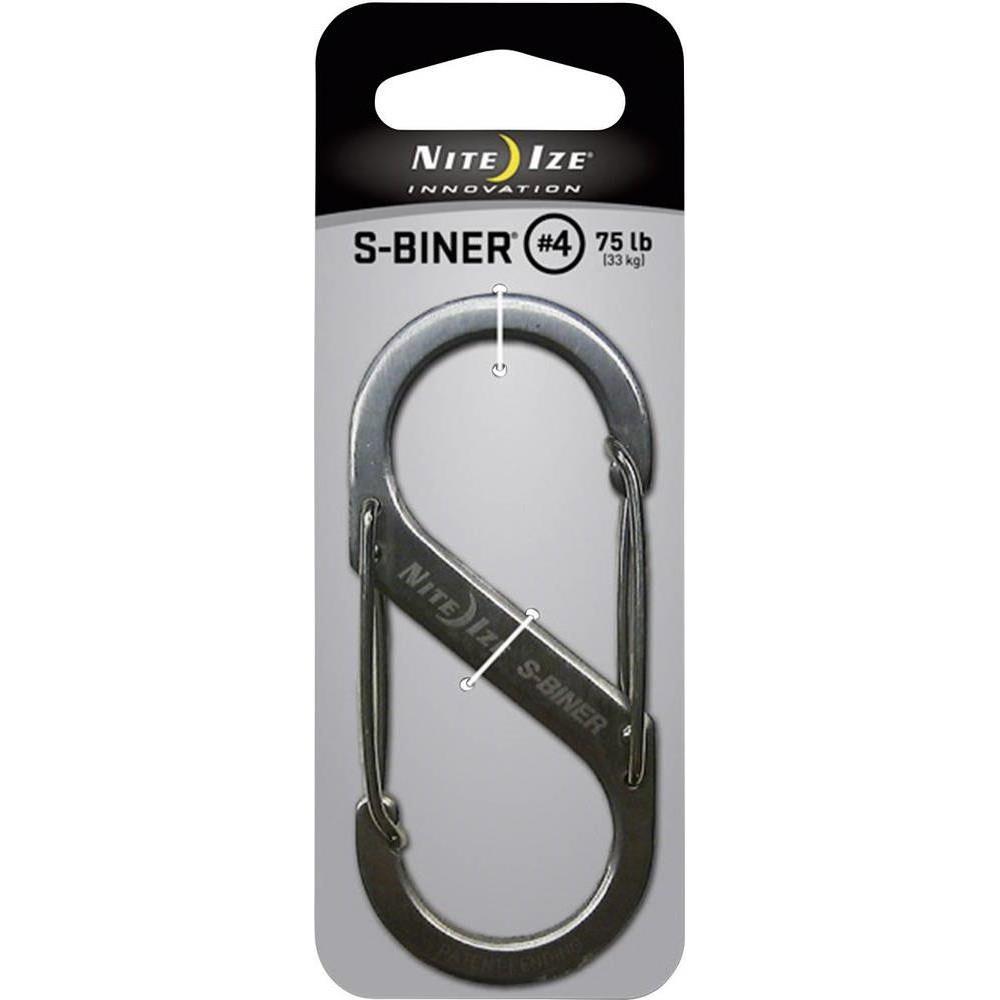Nite Ize Karabiner S-Biner Gr. 4 NI-SB4 (NI-SB4-03-11)
