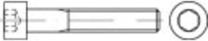 Immagine prodotto Toolcraft Viti a testa cilindrica M8 25 mm Interno (200 Viti per pezzo)