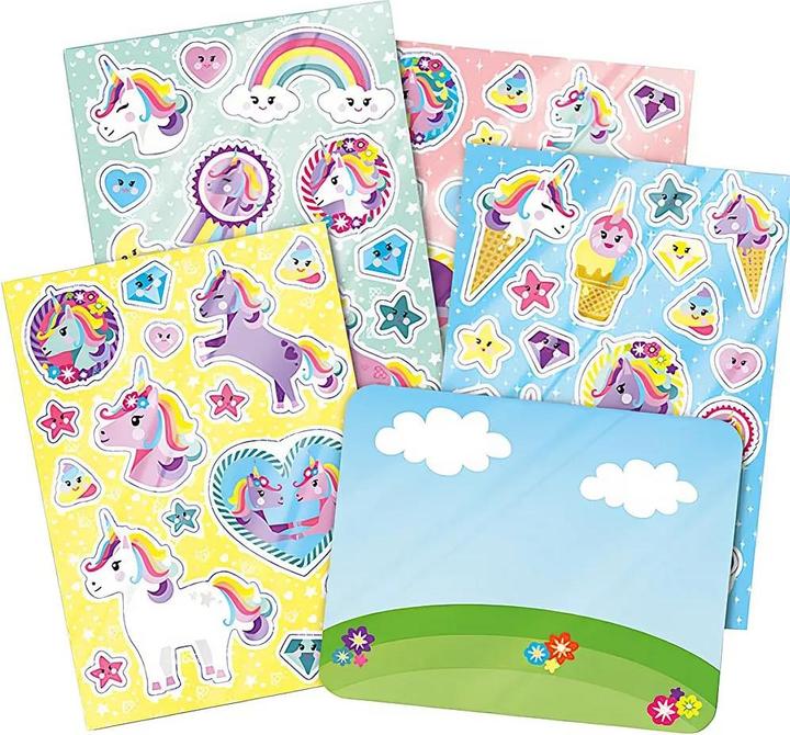 Actual product image Totum Eenhoorn Raamstickers