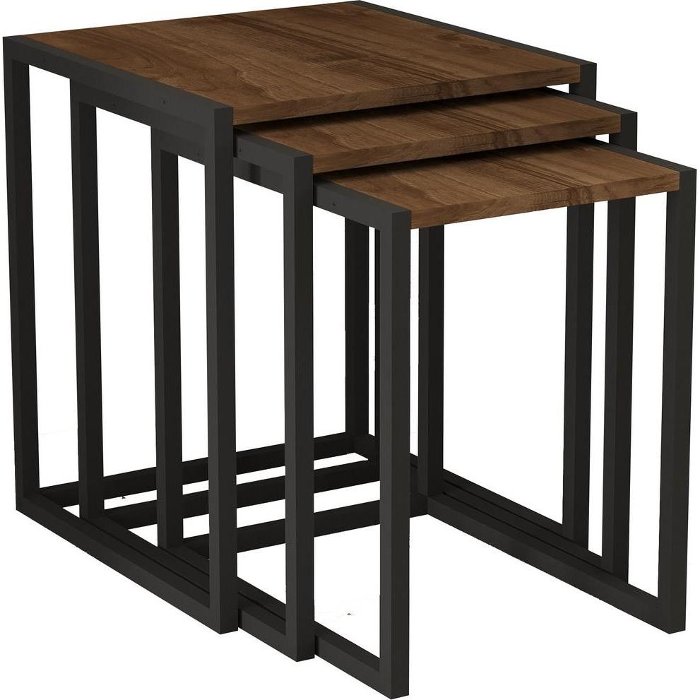 Hanah Home, Couchtisch + Beistelltisch, Tali (40 x 55 x 40 cm)