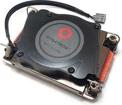 Immagine prodotto Dynatron S3 Intel 4677 1U Active Copper 1100 Cooler con base a camera di vapore e TDP fino a 205W (13 mm)