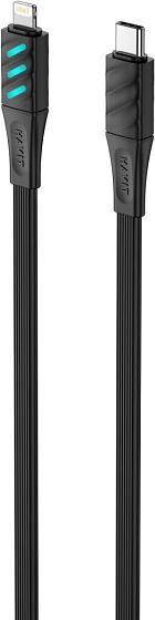 Actual product image Havit Kabel USB Type C 1 m black CB6255 Schwarz (1 m, USB 3.2 Gen 1, 27 W)
