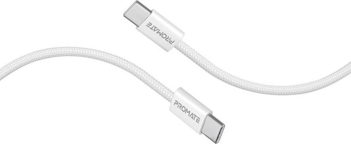ProMate EcoLine-CC200 White USB-C Kabel (2 m, USB 2.0, 60 W)