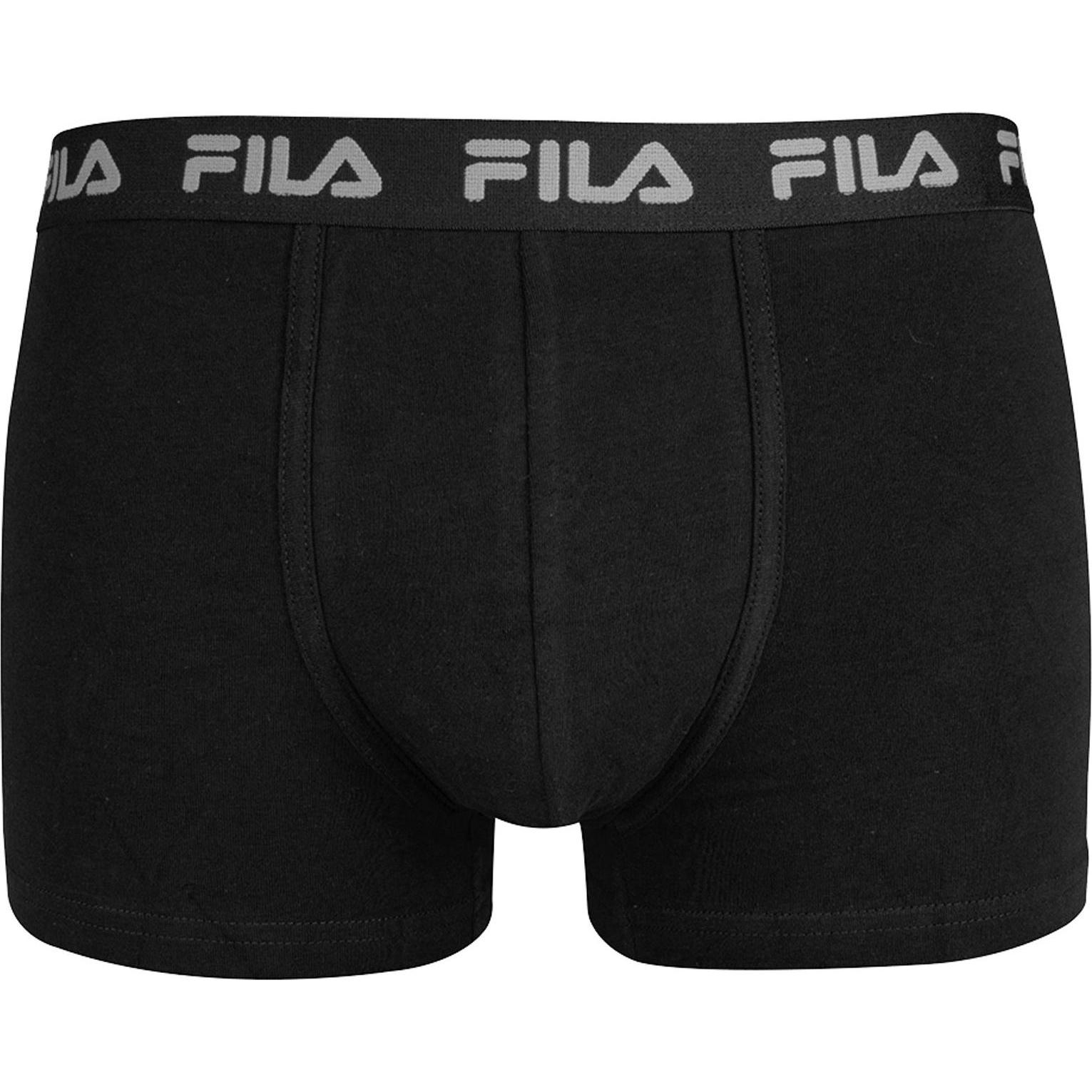 Thumbnail - FILA, Herren, Unterhosen, Boxershorts Casual Stretch, Mehrfarbig, (M, 5er Pack)
