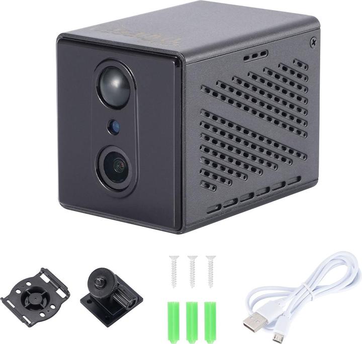 Produktbild Casativo Mobile WLAN Mini Überwachungskamera 2304 x 1296: Mit App-Fernzugriff (2304 x 1296 Pixels)