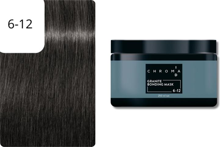 Produktbild Schwarzkopf Professional Chroma ID Bonding Color Mask 6-12 Dunkelblond Cendré Asch (250 ml)