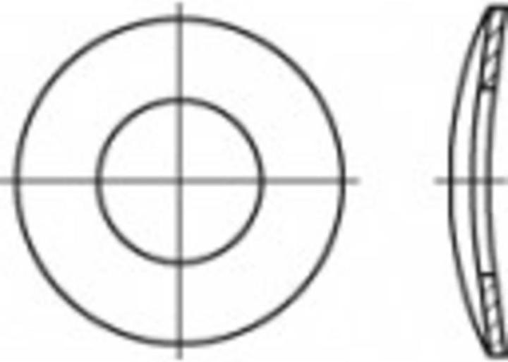 Produktbild Toolcraft Federscheiben Innen-Durchmesse