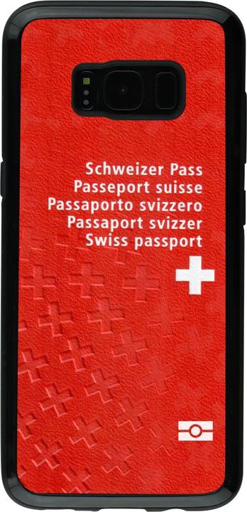 Image du produit PhoneLook Coque Hybrid Armor noir Swiss Passport (Samsung Galaxy S8)