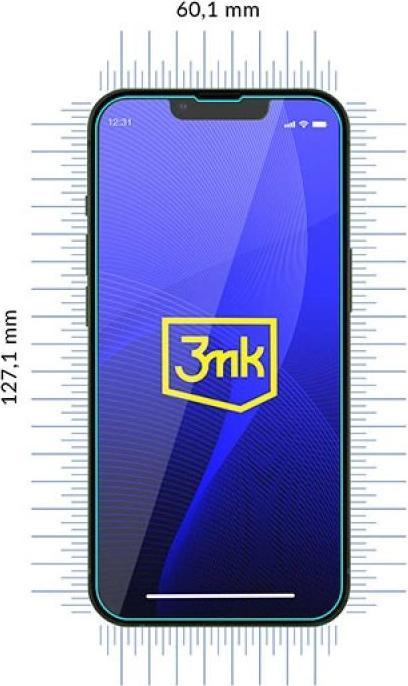 Actual product image 3MK hybrid glass Flexible 2.5D for iPhone 13 Mini (1 pcs., Apple iPhone 13 mini)