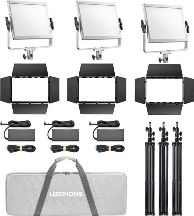 Produktbild Godox Litemons LP600R 3 light kit (Flächenleuchte)