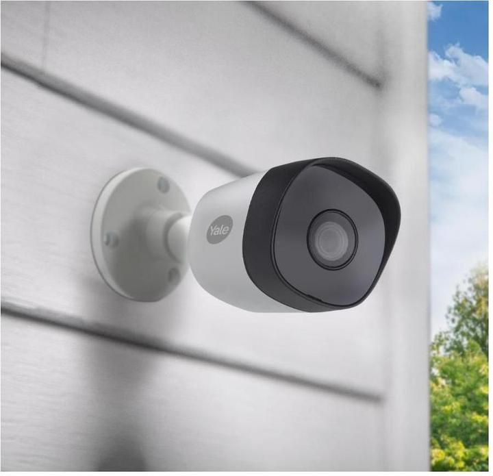 Actual product image Yale YA-SV-ABFX-W-2 - Extention CCTV Kits for Smart Home CCTV Bullet Outdoor Camera (1920 x 1080 Pixels)