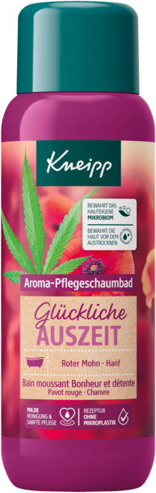 Kneipp Glückliche Auszeit (400 ml, Schaumbad, Badeöl)