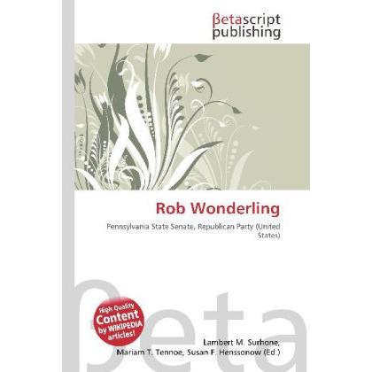 Rob Wonderling, Fachbücher von Lambert M. Surhone, Miriam T. Timpledon, Susan F. Marseken