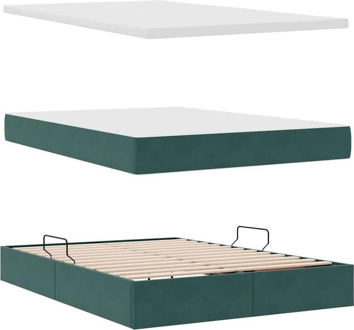 Image du produit vidaXL Modernes Bett (140 x 190 cm)