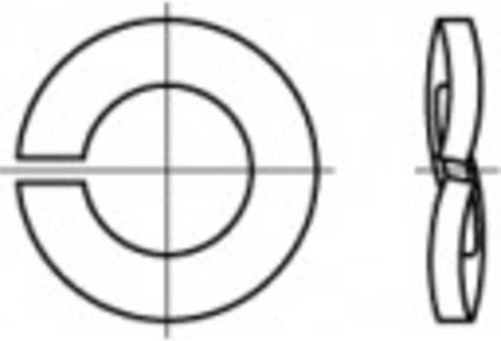 Produktbild Toolcraft Federringe Innen-Durchmesser: