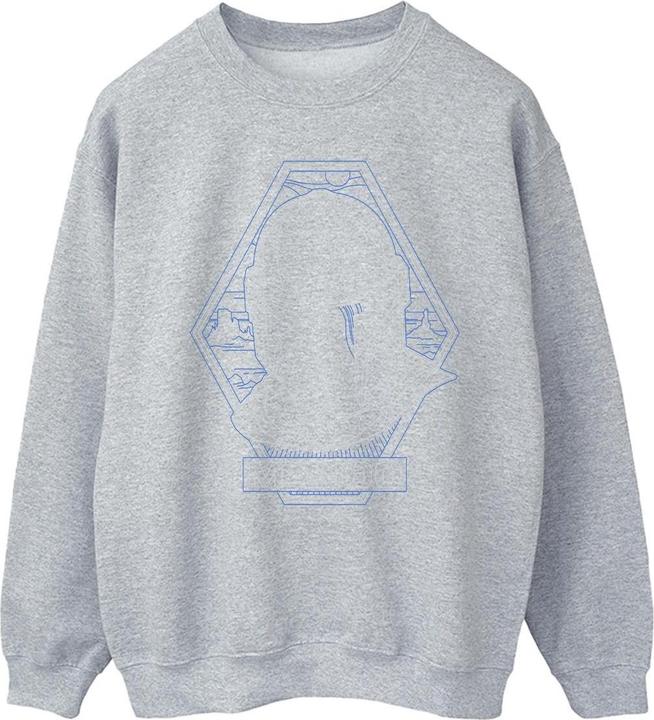 Image du produit Star Wars - Sweat THE MANDALORIAN OUTLINE HELM DIAMOND - Homme (L)
