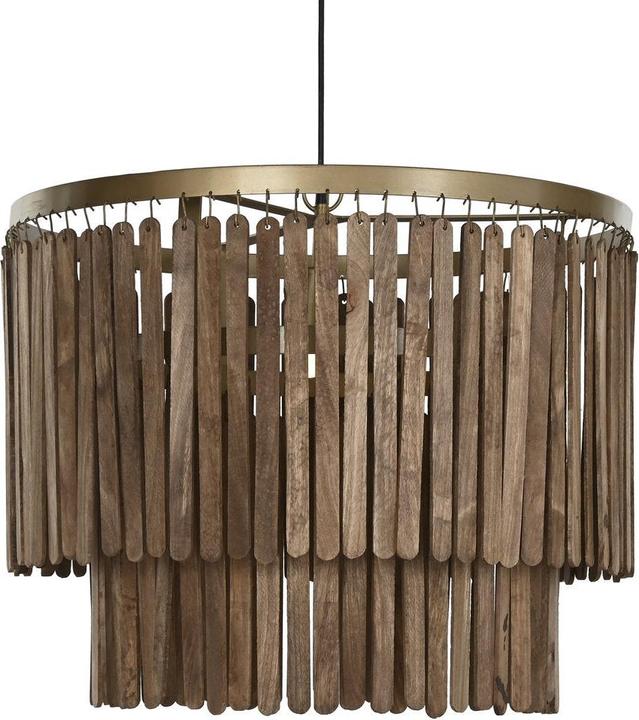 Produktbild Esprit Ceiling Light Home Brown Golden Wood Metal Mango wood 50 W 60 x 60 x 48 cm
