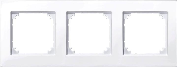 Produktbild Merten Rahmen 3f akws glz M-PLAN Kst 503325