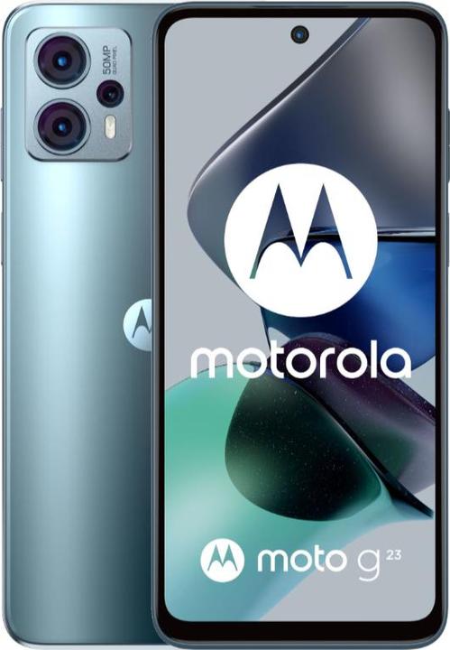 Actual product image Motorola Moto G23 (128 GB, Steel Blue, 6.50", Dual SIM, 4G)