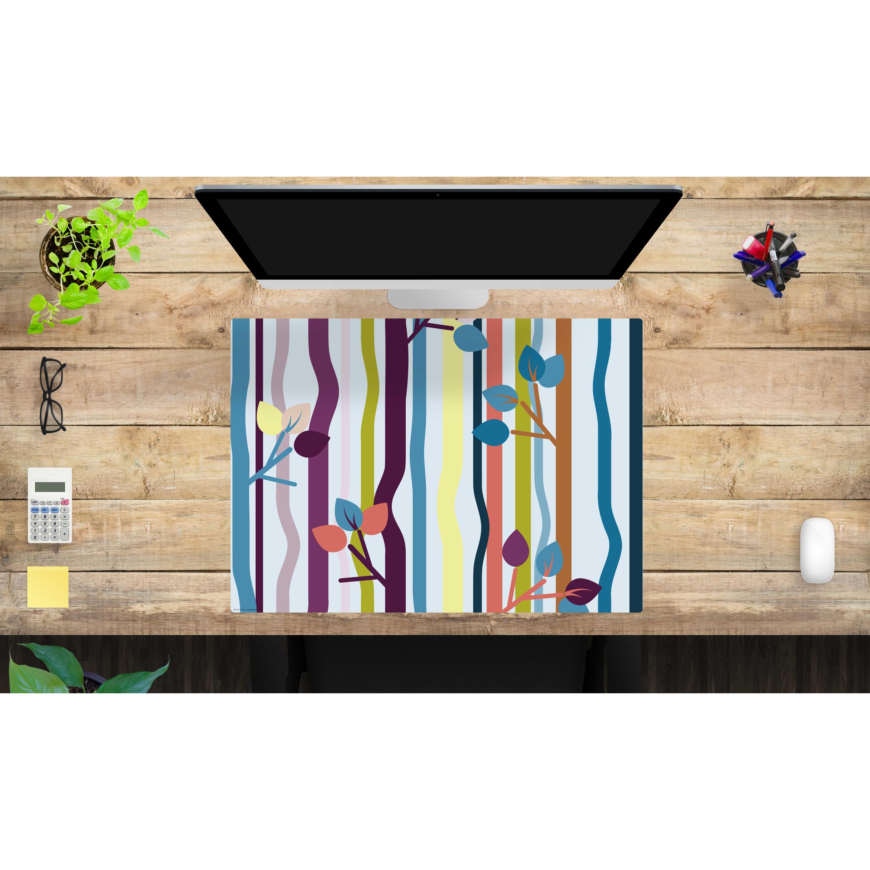 Thumbnail - CoverYourDesk, Unterlage, Schreibtischunterlage Verspieltes Waldmuster